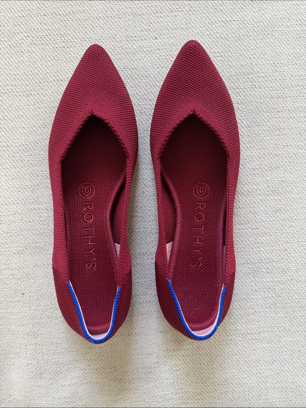 Authentic Rothy's Women's Pointed Flats size 6.5